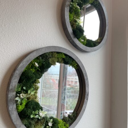 Moss Mirrors (Set of 2)