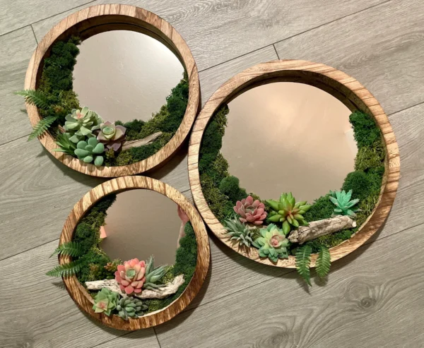 Moss Wall Mirror - Image 5